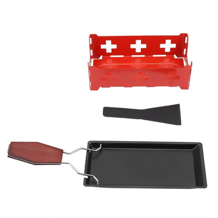 

Cergrey Raclette Cheese Melter Portable Candlelight Cheese Melter Pan For Kitchen For Home For Gift For Adult
