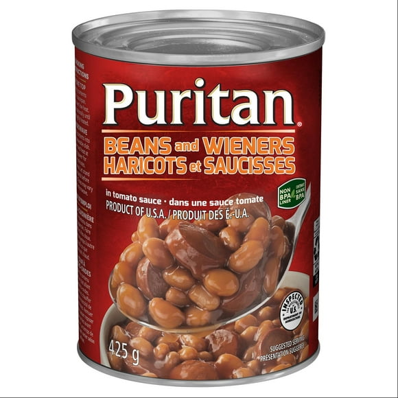 Puritan Haricots et Saucisse PUR BEANS&WIENERS 24/425G