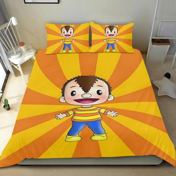 Bely Y Beto QQQ Themed Bed Sheet Set Three Piece Set 53x79 Inches Comfortable And Skin Friendly Unique Design Creating A Star Studded Night