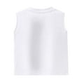thumbnail image 4 of AherBiu Baby Toddler Girls Clothes Cotton Tshirt Crewneck Sleeveless Summer Tank Tops for Kids Comfy Tees, 4 of 7