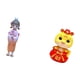 thumbnail image 4 of Muñeca Geisha Kabuki asiática, adorno de serpiente para el año Nuevo Chino, estatua de resina, figura de kimono japonés, artesanía Feng Shui para sala, 4 of 7