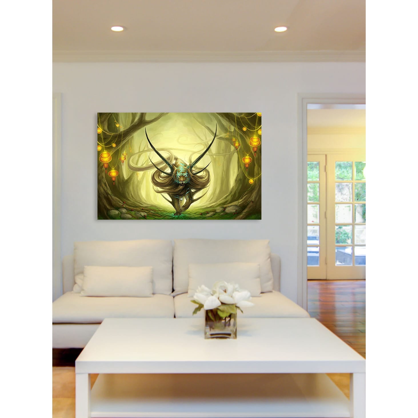 Marmont Hill "God of Evanescence" Painting Print on Canvas
