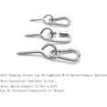 thumbnail image 3 of Heavy Duty Eye Hooks, High-Quality Steel Material, Rust Proof Paint Coating Ensures Durability, Perfect For Indoor Outdoor Hanging, 3 of 5
