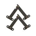 thumbnail image 4 of 4x2 Piezas De Bisagras De Soporte Plegables Para Tapa, Puntal De Elevación Para Armarios, Para Estuches De Joyería, 114 X 31 Mm, 4 of 8