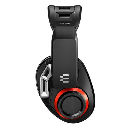 EPOS - GSP 500 High-end, open acoustic multi-compatible wired headset for home gaming - Black and Red