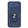 thumbnail image 2 of for iPhone 16e Case, Soft TPU & Hard PC Anti-scratch Sliding Cover Full Protection Ring Stand Rotating Kickstand Holder Magnetic Shockproof Phone Case Cover for iPhone 16e, Blue, 2 of 10