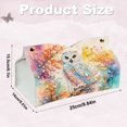 FLOPESN Owl Diamond Art Storage Bag, PU Leather Desktop Jewelry Tissue ...