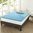 thumbnail image 2 of Zinus 2 Inch Gel Memory Foam Mattress Topper, Queen, 2 of 5