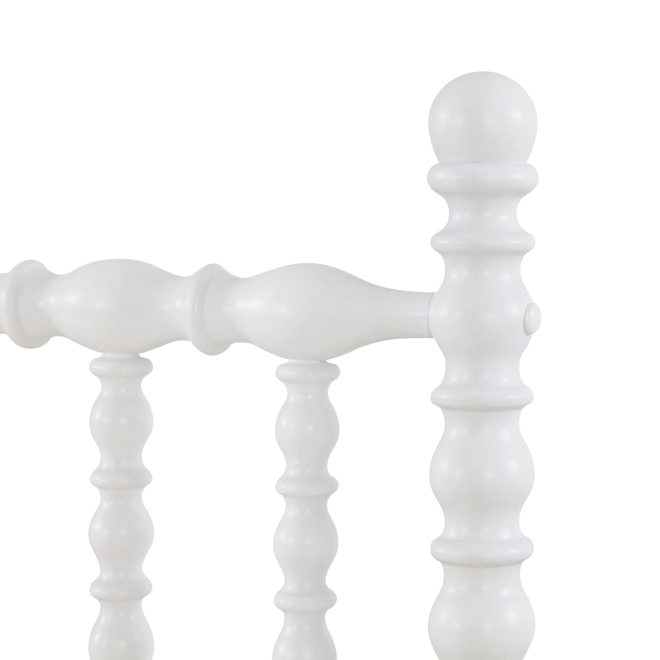 Pioneer Woman Harper Queen-Size Spindle Bed, White