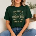 thumbnail image 6 of Funny Hockey Graphic T-Shirt, Penalty Box Kind of Day Unisex Classic Fit Tee, 6 of 9