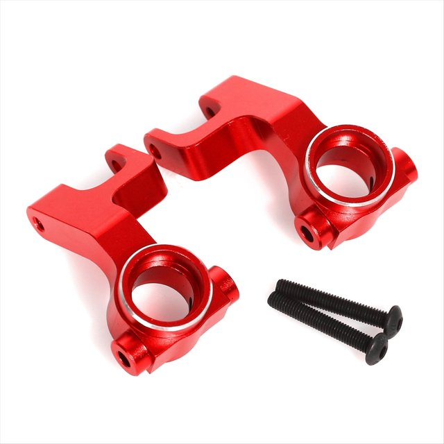 Juego de Vasos de Dirección Delantera de Actualización de Coche RC para ARRMA 1/10 GORGON 4X2 2WD Gorgon RC Piezas de Actualización de Coche Rojo