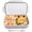 White, variant on MISS BIG® Bento Box, Bento Lunch Box for Kids,Mom’s Choice Lunch Box,Ideal Leak Proof,No BPAs and No Chemical Dyes,Microwave and Dishwasher Safe Bento Box for Kids(Blue M)