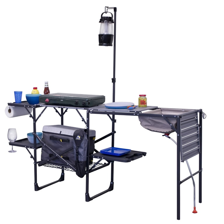 GCI Outdoor Master Cook Station Portable Folding Camp Kitchen With - Main Image