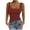 Wine, variant on Timegard Going out Tops for Women Square Neck Slim Comfy Tank Tops Ruched Casual Sleeveless Crop Tops