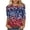 Navy, variant on Plus Size USA Shirts for Women America Patriotic Shirt Casual Short Sleeve 4th of July Tee Tops,XXXL,Navy