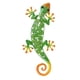 thumbnail image 2 of Gecko escultura de lagartija decorativa colgante interior y exterior para casa dormitorio jardín valla ornamento kusrkot Escultura de arte de pared de Gecko, 2 of 6
