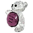 thumbnail image 2 of Swarovski Kris Bear Horoscope Aquarius Purple Crystal February Birthstone 5396292, 2 of 3