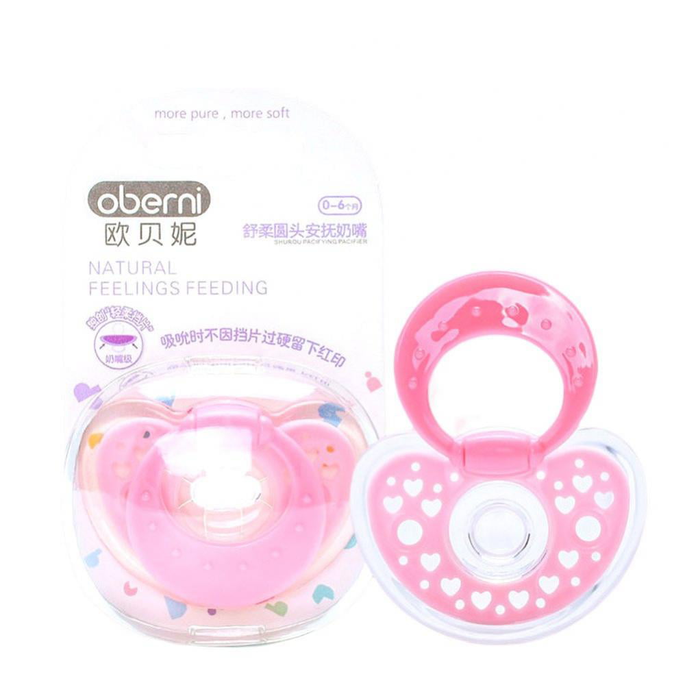 New Infant Baby Pacifier Safety Silicone Soother Newborn Orthodontic Nipples 