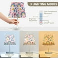 thumbnail image 4 of LED Desk Lamp Hand Drawn Flower Rainbow Heart Table Nightstand Lamps with 3 Color Temperatures for Home Bedroom Living Room Decor 6x11, 4 of 8