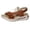 White, variant on DAFEI Wedding Sandals for Women Thick Soled Women's Shoes Fashion Casual Strap Hollow Open Toe Fish Mouth Beach Sandals
