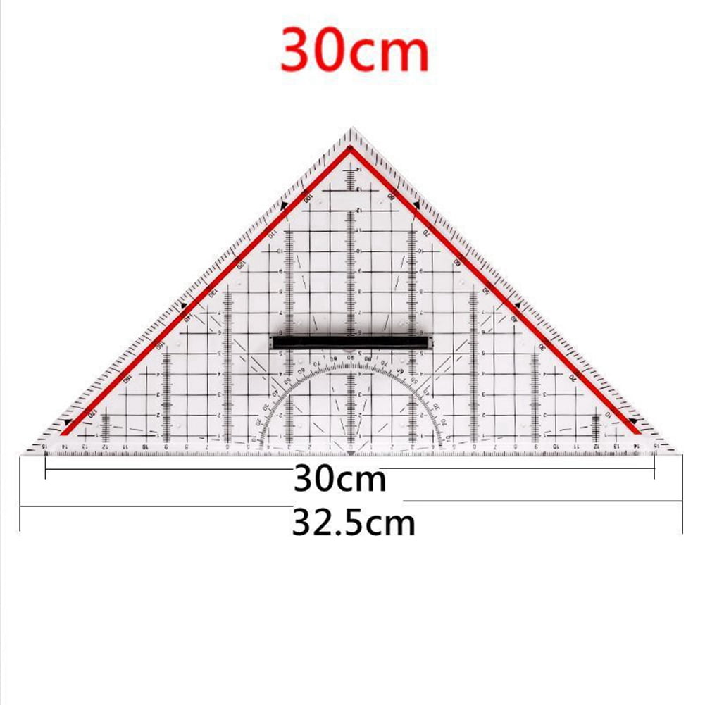 Triangles Géométriques, 10pcs Équerres Avec Poignée, Flexibl