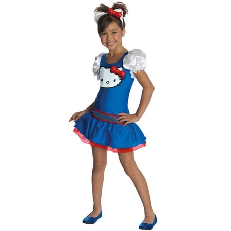Hello Kitty Blue Classic Tutu Dress Child Costume