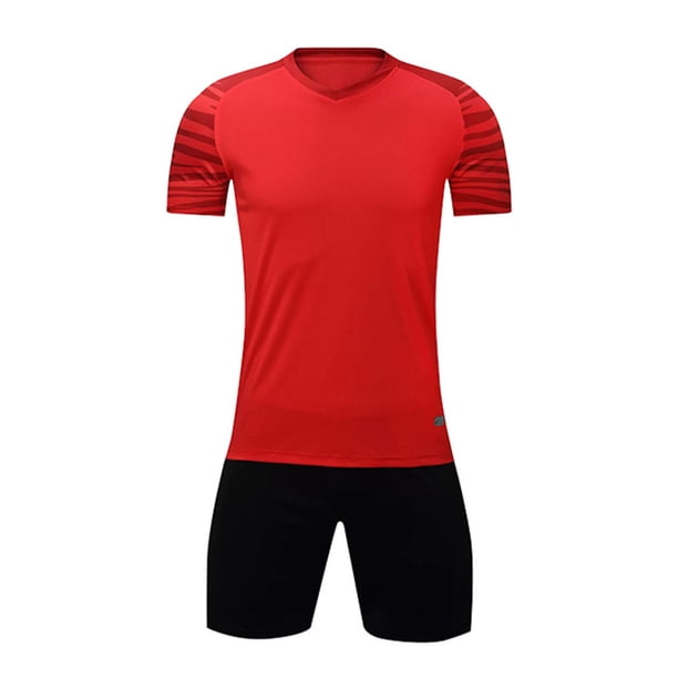 Odeerbi 4-16 Años Niños Verano Atletismo Trajes de Secado Rápido Deportes Correr Tops Pantalones Cortos Conjunto Transpirable Manga Corta Cuello Redondo Top Shorts