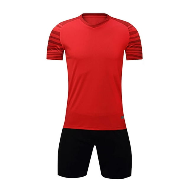Odeerbi 4-16 Años Niños Verano Atletismo Trajes de Secado Rápido Deportes Correr Tops Pantalones Cortos Conjunto Transpirable Manga Corta Cuello Redondo Top Shorts