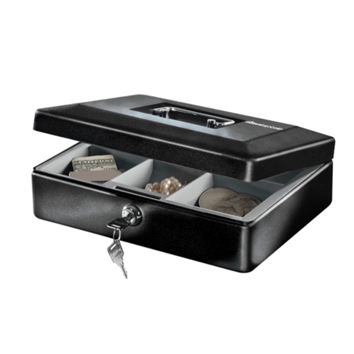 SentrySafe CB10 Steel Cash Box with Key Lock