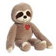 thumbnail image 2 of Aurora - Medium Brown Valentine - 12" Sweety Sloth Brown - Heartwarming Stuffed Animal, 2 of 6