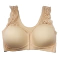 thumbnail image 5 of Seamless Lace-Trim Bra for Everyday Comfort and Support - Versatile Moderate Coverage Underwear for All Seasons, 5 of 5