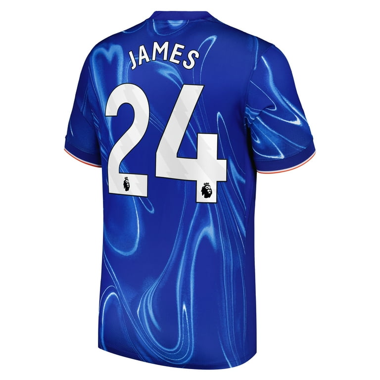 Men's Nike Reece James Blue Chelsea 2024/25 Home Replica Player