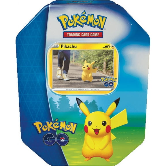 Pokémon Trading Card Games: Pokemon Go Shallow Tin - Pikachu