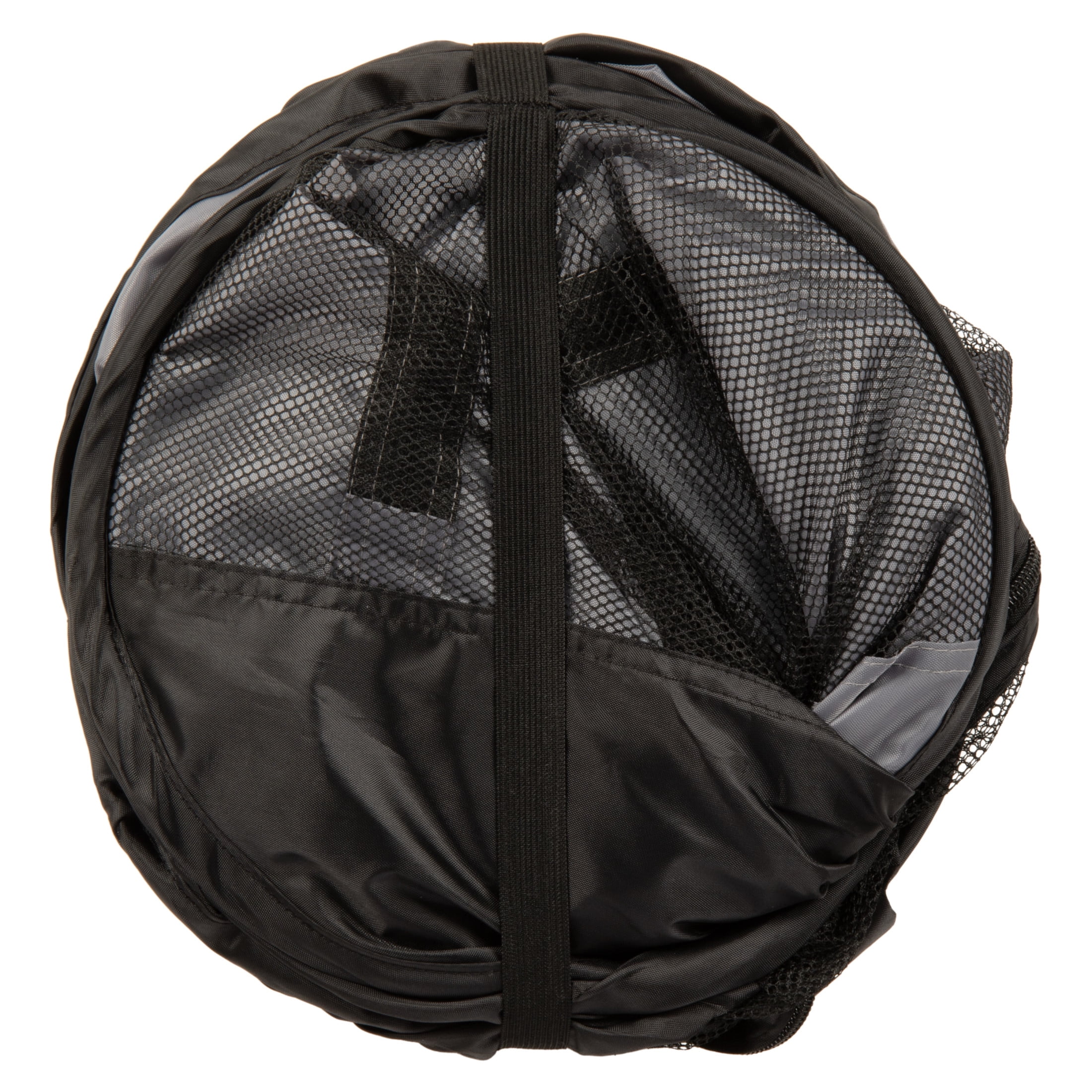 FurHaven Pet Products Medium Portable Mesh Playpen Pop-Up Enclosure For Dogs & Cats, Black