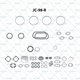 thumbnail image 1 of Juego de Juntas de Motor Completo TF Victor Para: Volkswagen Beetle Base 1.6 1971 AL 1979, Volkswagen Brasilia Base 1.6 1974 AL 1982, Volkswagen Combi Base 1.6 1974 AL 1988 TF VICTOR Volkswagen, 1 of 2