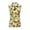 Butterfly and Sunflower, variant on Butterfly and Sunflower Pattern Womens Sleeveless Golf Shirt for Ladies Half Zip Casual Breathable Sleeveless Golf Tennis Shirts XS - 2XL