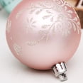 thumbnail image 3 of 30 adornos de bolas de Navidad, 60 mm/2,36 pulgadas, pintura delicada y adornos de bolas de Navidad brillantes e inastillables, para decoración de bodas, fiestas navideñas y árboles de Navidad (oro, 3 of 7