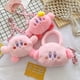 thumbnail image 2 of Cartoon Kirby Plush Toys for Girls Sweet Pink Kirby Plushie Stuffed Toys Children Plush Women Messenger Bag Birthday Gifts Toy, 2 of 5