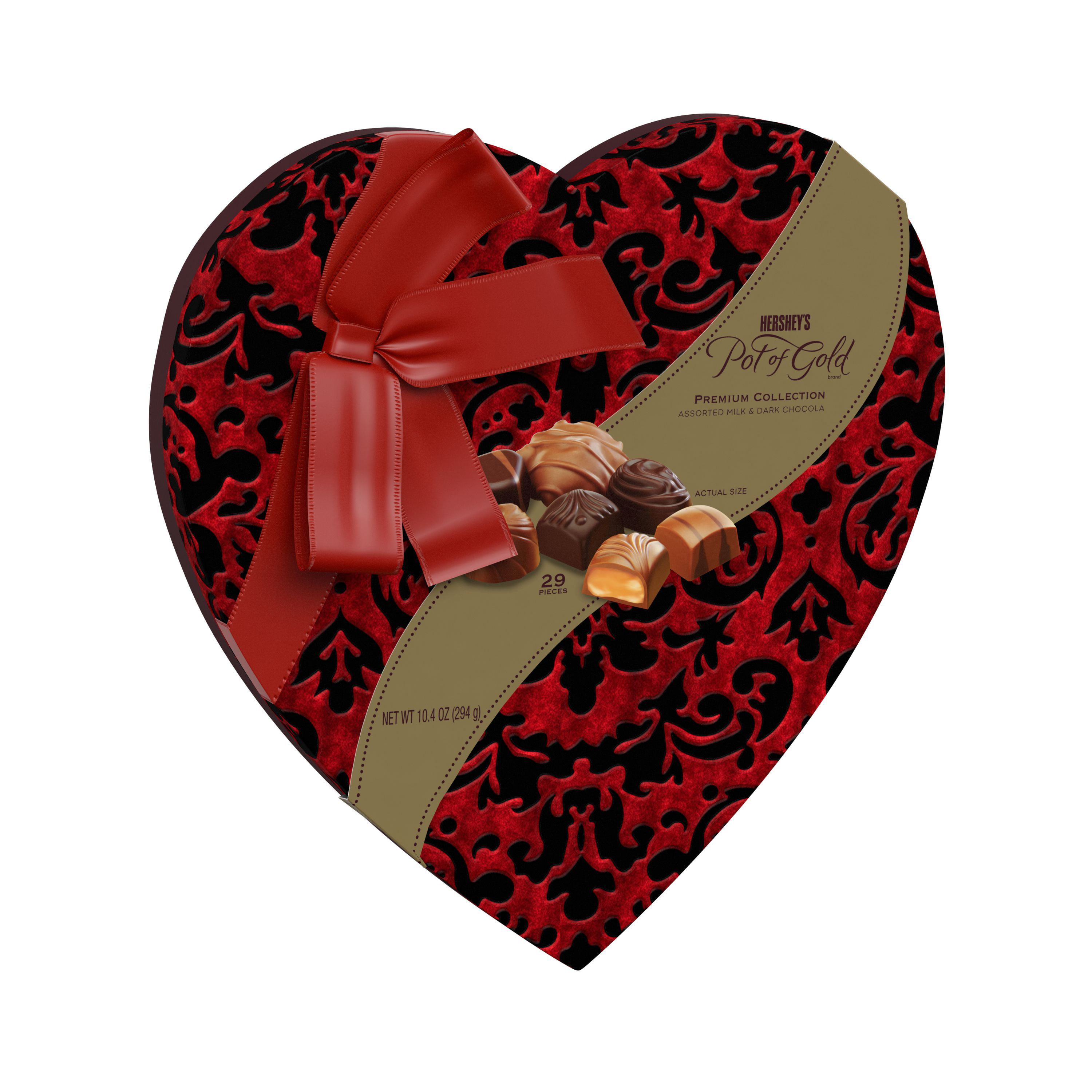 Heart Shaped Chocolate Box with various chocolates Felt Plush Creation ~Hand-sewn with love