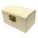 thumbnail image 1 of Caja de madera sin terminar, caja de madera, vitrina para joyas, caja para manualidades, pintura DIY Tapa de arco, 1 of 9