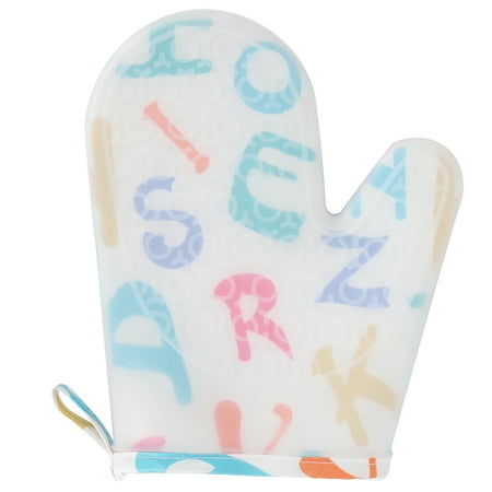 

Insulation Gloves Plus Cotton Nordic Thick Silicone Gloves Suitable for Microwave Oven KitchenLetter