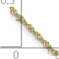 thumbnail image 5 of 10K Yellow Gold Jbsp's 1 mm Singapore Chain (16 X 1) Made In Italy 5056-16, 5 of 5