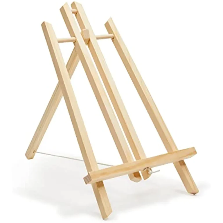Ninesung 12 Pack Wood Table Top Easels for Painting, Small Stands for Art  Canvas Display, Kids, Classroom (7.7 x 15.75 in) 