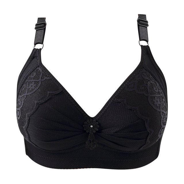 Ropa interior de sujetador transpirable cómoda para mujer sin llantas Fridja nalpqowj34400