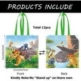 thumbnail image 4 of 12 Pcs The Lion King Party Favor Bags Reusable Non-Woven Bags The Lion King Gift Tote Bags Goodie Treat Candy Bags for Lion Themed Party Kids Birthday Party Baby Shower, 4 of 5