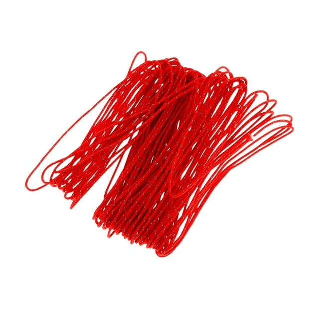 S SERENABLE 1 Roll 20M 1.8mm Camping Tent Awning Reflective Guyline Rope Runners Cord Red