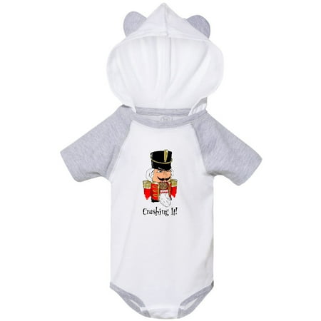 

Inktastic Crushing It! Nutcracker Gift Baby Boy or Baby Girl Bodysuit