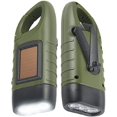 thumbnail image 3 of linterna LED verde solar y recargable con manivela, exterior, 3 of 5