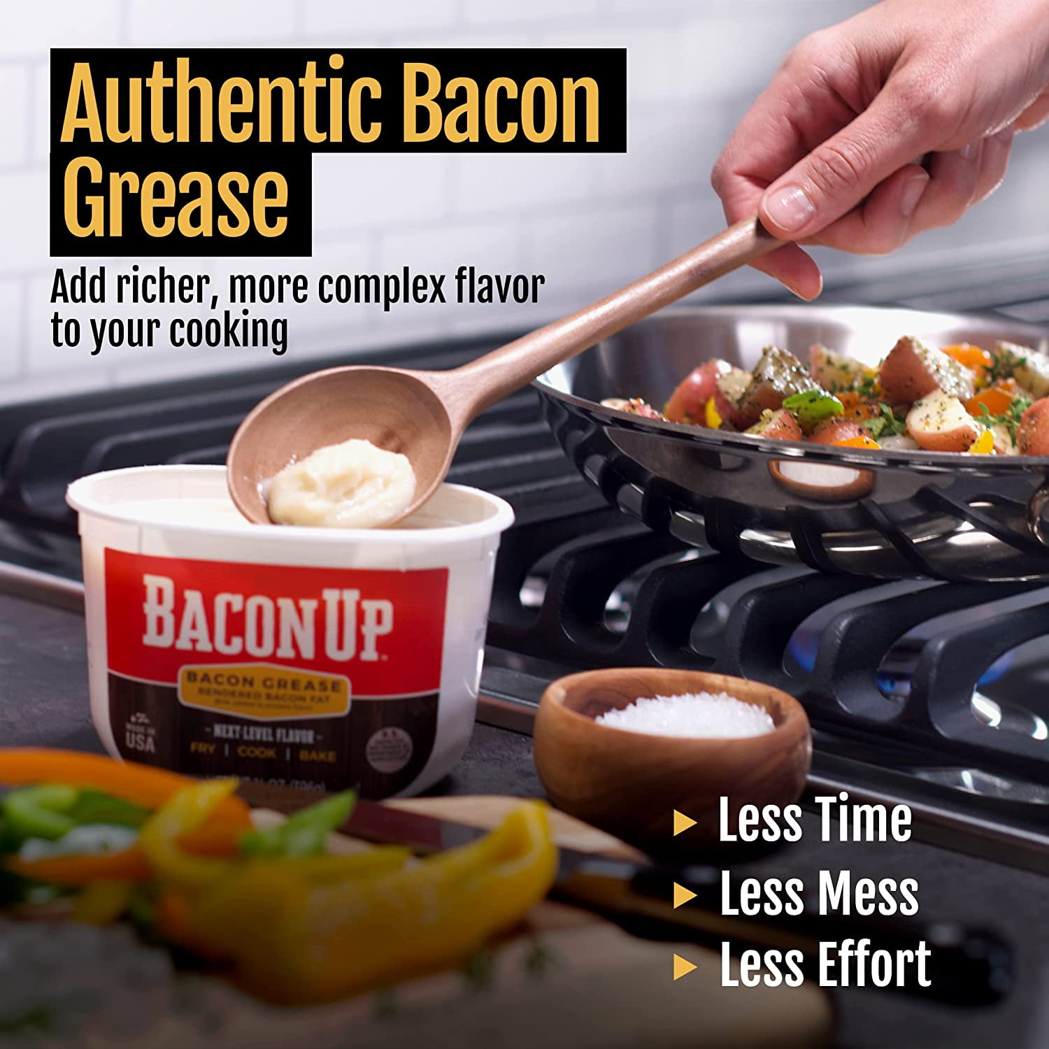 Better N Bacon LLC, distributors of Bacon Up bacon grease