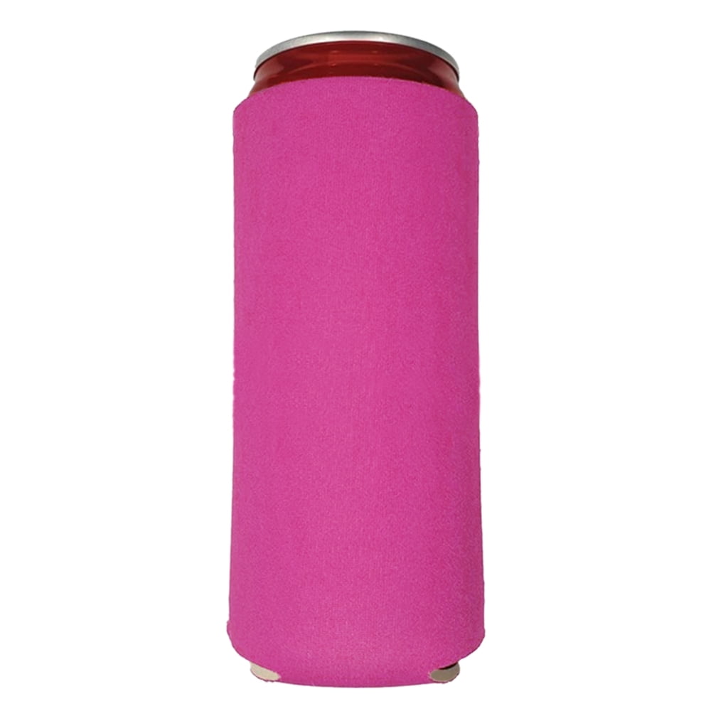 Aspire 10 Pcs Blank Neoprene Collapsible Slim Can Cooler Sleeves Fit 12oz Beer Slim Can Energy Drink